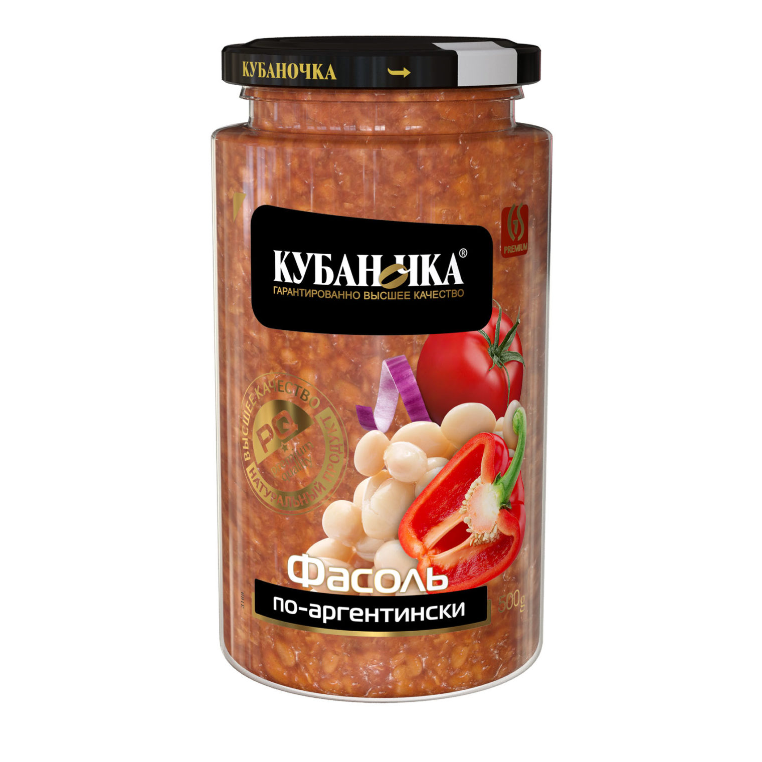 Фасоль по-аргентински, Масса: 500 г
