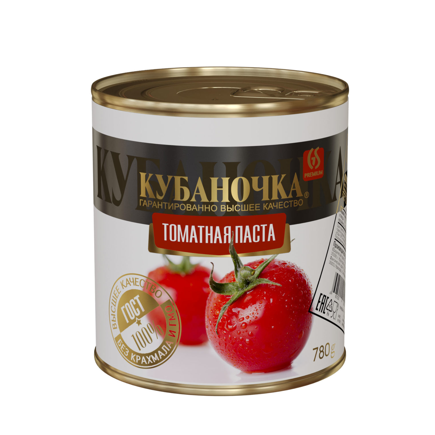 Томатная паста, Масса: 780 г
