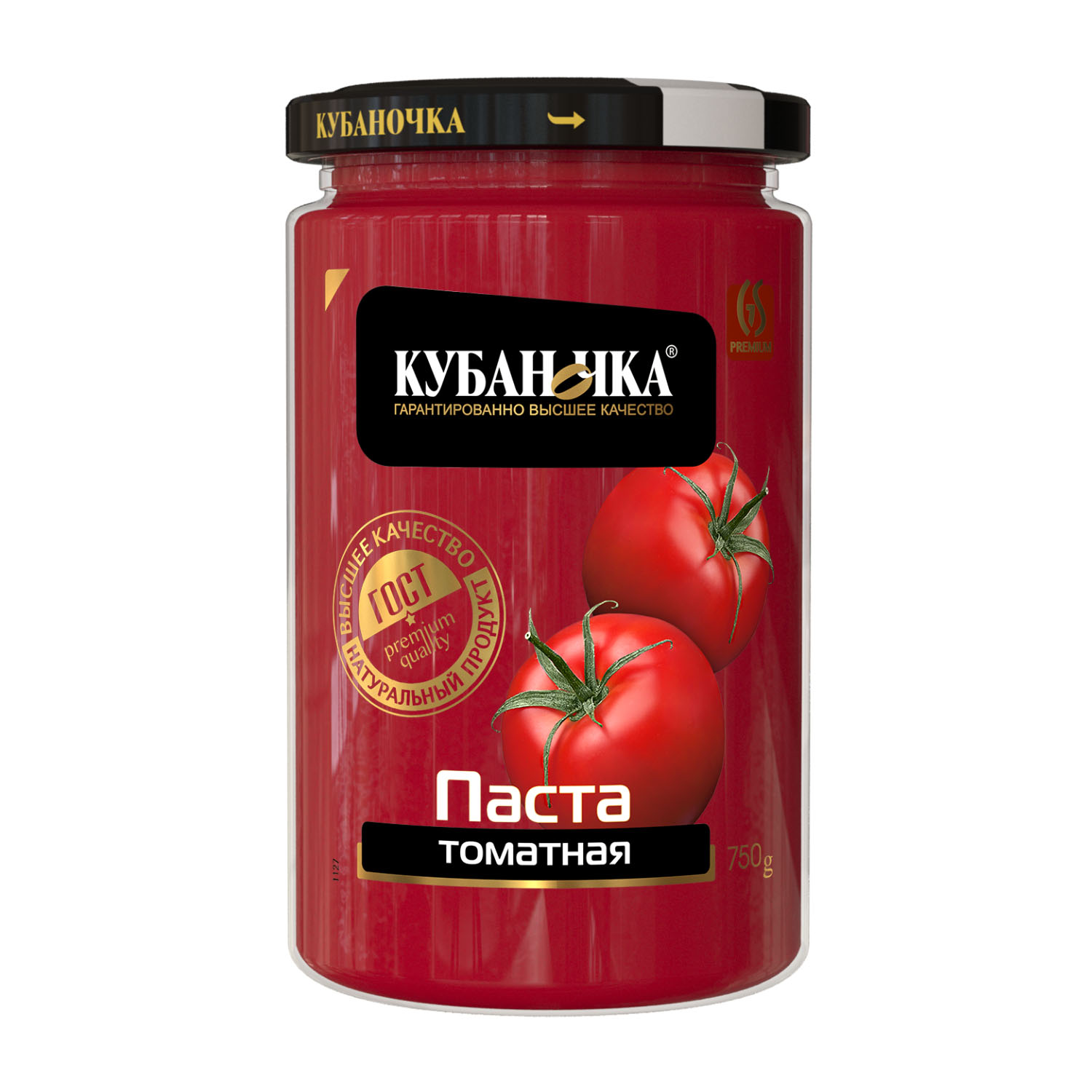 Томатная паста, Масса: 750 г