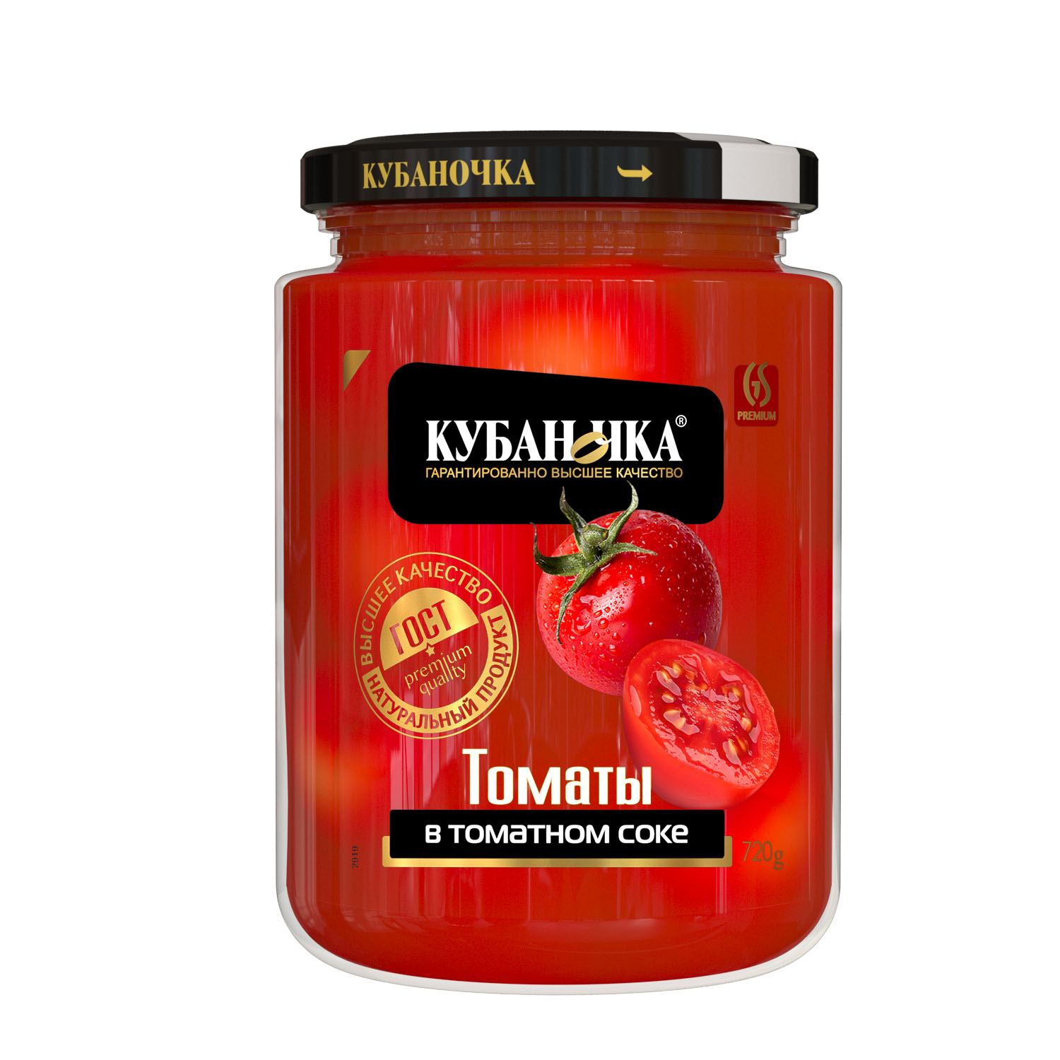 Томаты в томатном соке, Масса: 720 г